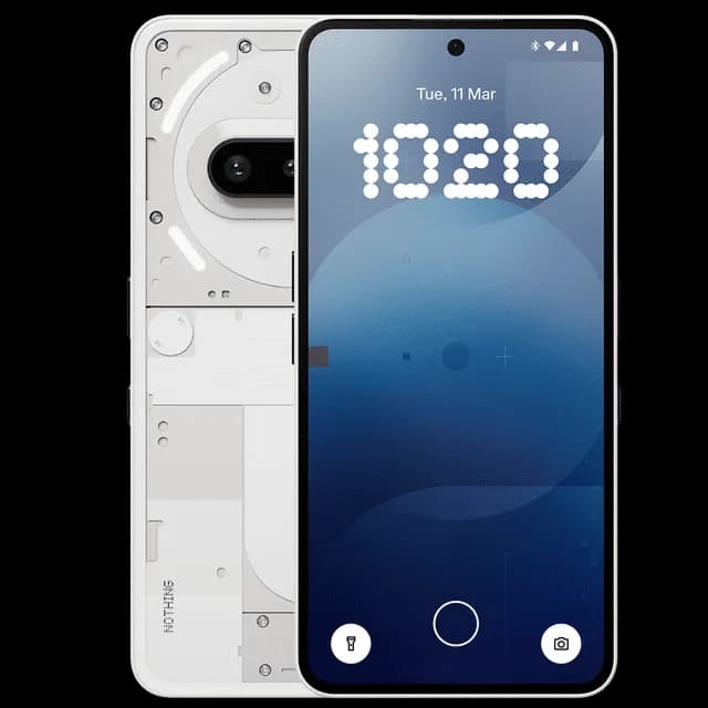 Nothing Phone 3a - White, 8GB RAM, 256GB Storage