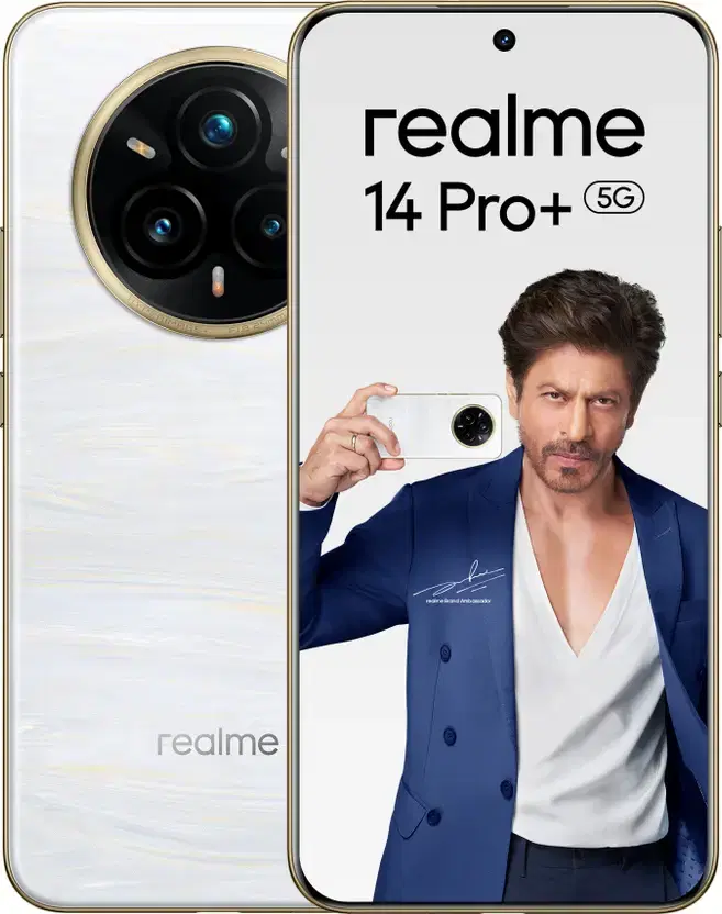 realme 14 Pro+ 5G Suede Grey, 12GB RAM, 256GB Storage