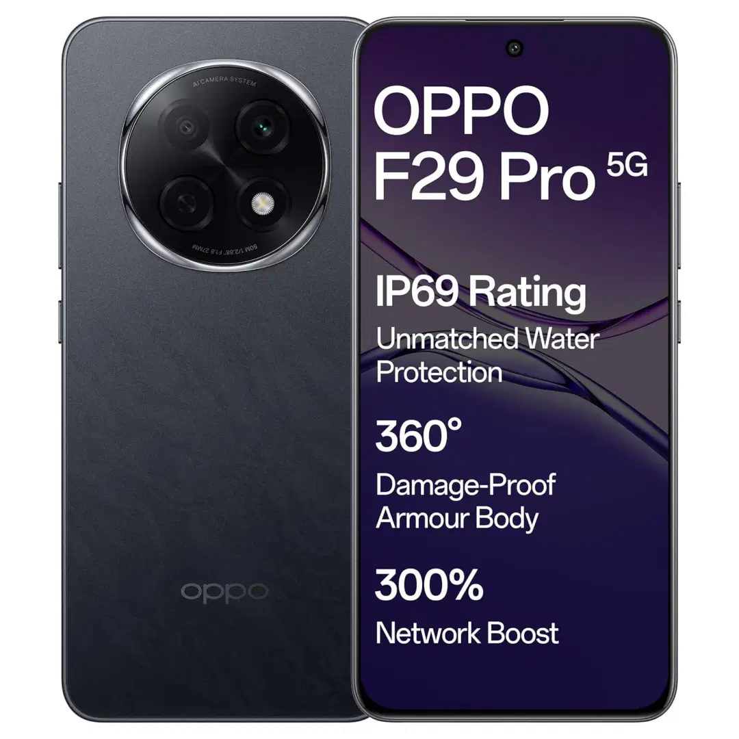 Oppo F29 Pro 5G (Granite Black, 256 GB) (8 GB RAM)