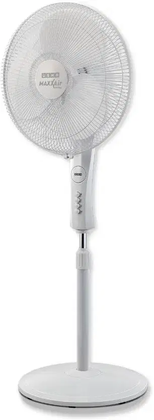 Usha Maxx Air Ultra 400 mm 3 Blade Pedestal Fan (Silent Operation | White | Pack of 1)