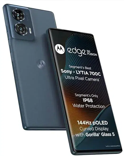 Motorola Edge 50 Fusion 5G (Forest Blue, 12GB RAM, 256GB Storage)