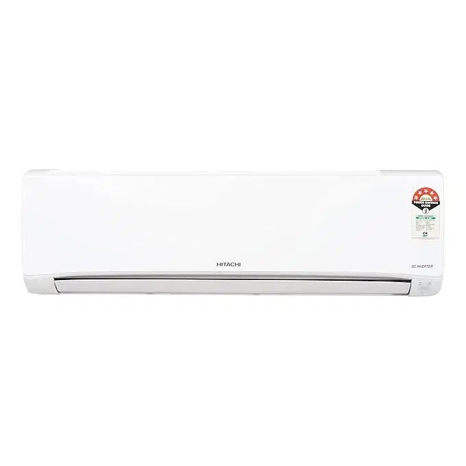 hitachi RAK.E518PCCIB 5000XL 1.5 Ton 5 Star White Inverter Split AC with Copper Condenser
