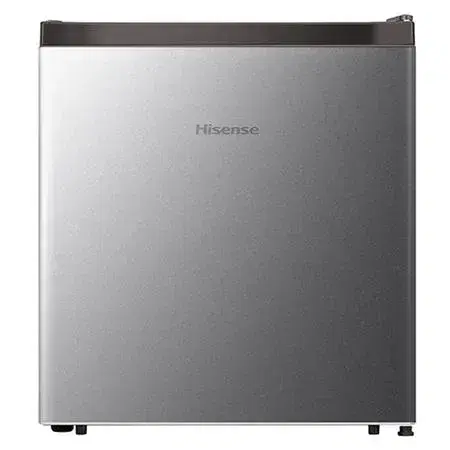 Hisense 46 L 2 Star Direct-Cool Single Door Mini Refrigerator (RR46D4SSN, Silver)