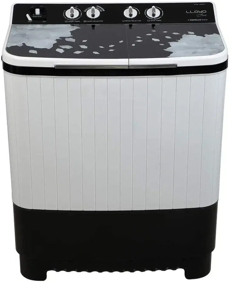 Lloyd by Havells 8.5 kg Semi Automatic Top Load Washing Machine Black, White (LWMS85KT1)