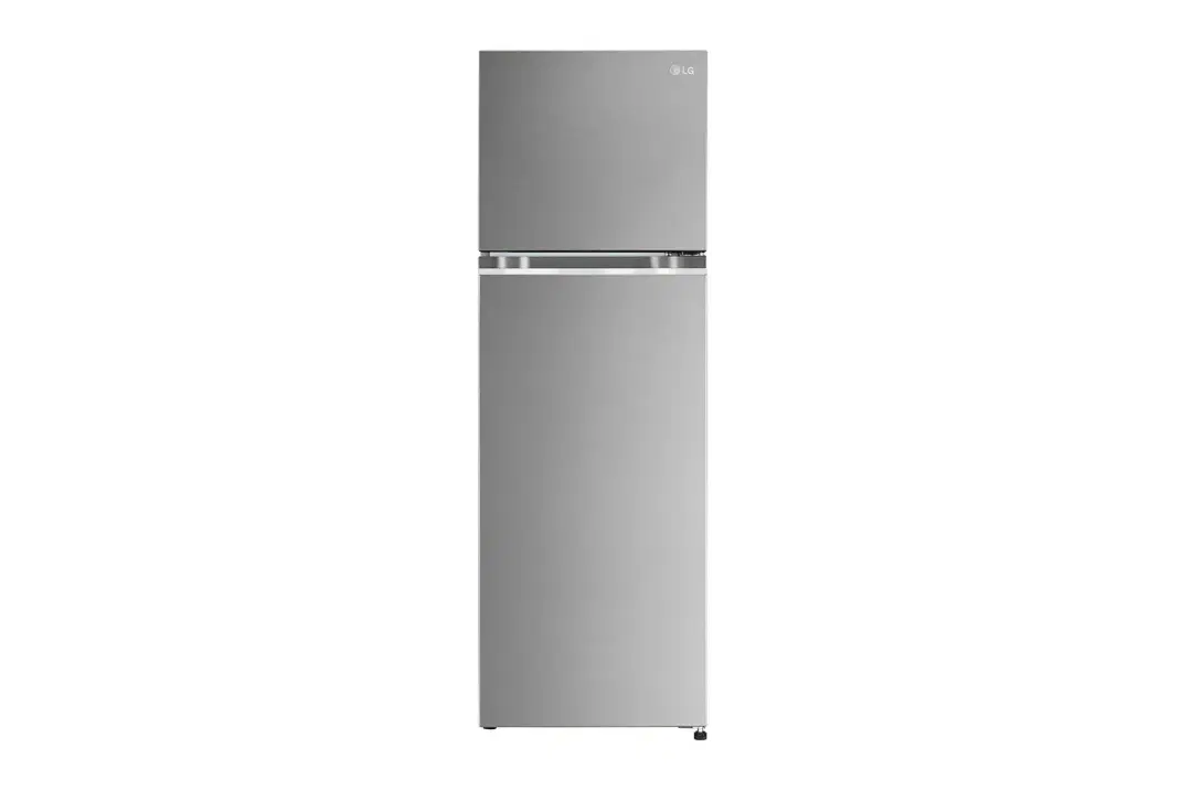 LG 272 L Frost Free Double Door 2 Star Refrigerator (Shiny Steel, GL-S312SPZY)