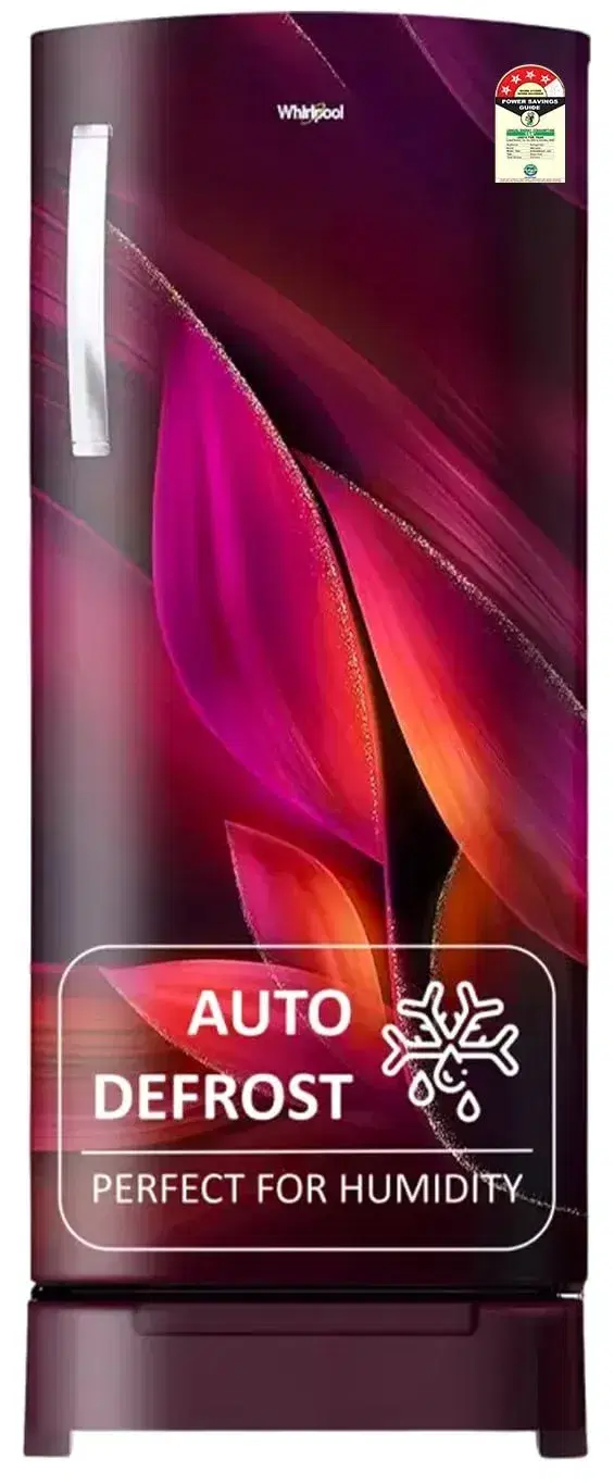 Whirlpool DCS23633FTAUC 236 L 4 Star Frost Free Inverter Direct-Cool Single Door Refrigerator (Auto-Defrost, Intellisense Inverter, 260 Impro Plus Roy 4S Wine Breeze-Z)