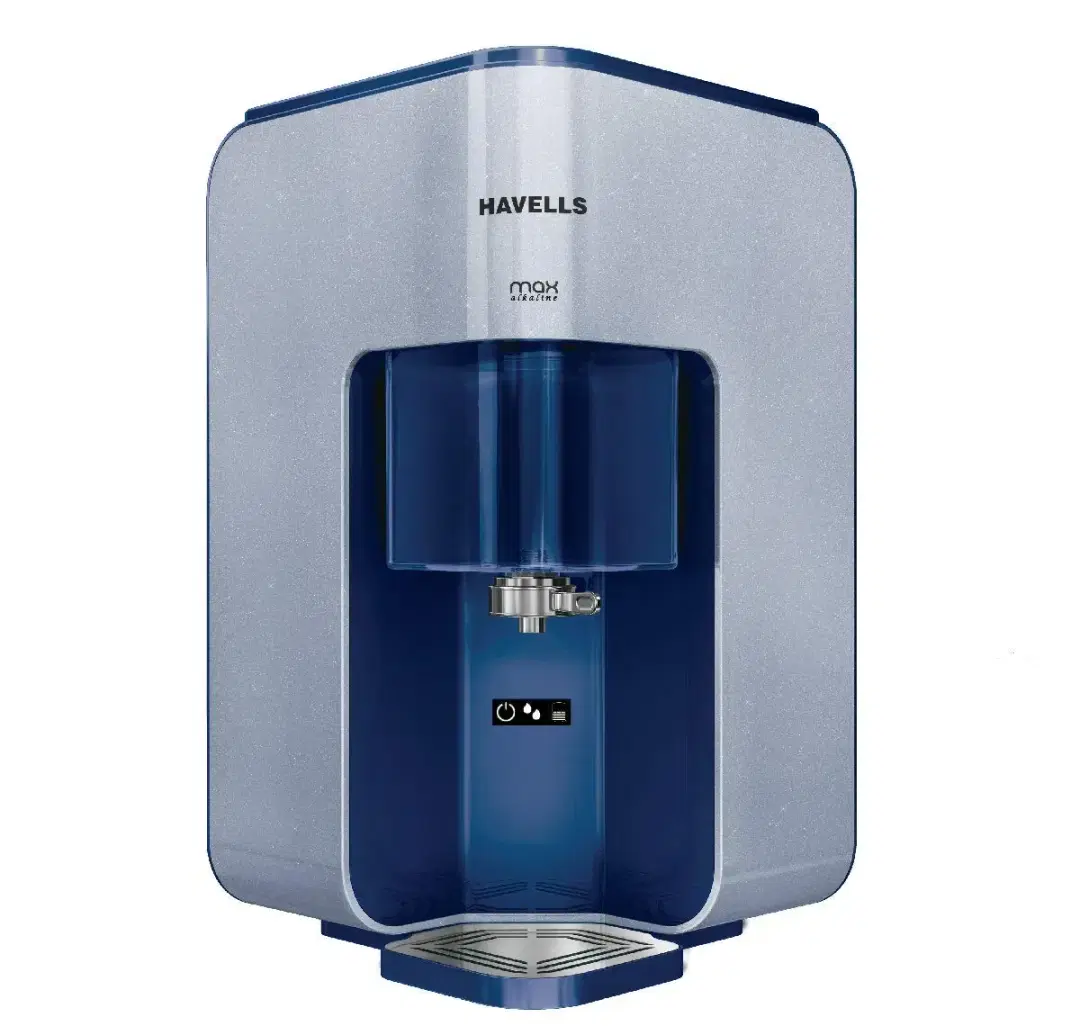 Havells 15.0 L GHWRPMD015(Havells Max Alkaline) 7.0 L Tank, RO+UV Water Purifier