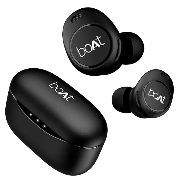 boAt Airdopes 121 V2 Plus Earbuds Black - Main Image