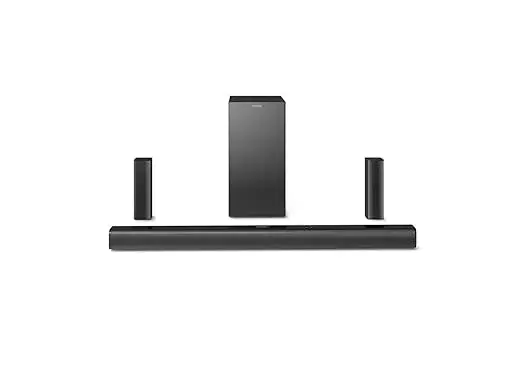 Philips TAB4518/94 240 W Bluetooth Soundbar 240 W Bluetooth Soundbar (Black, 5.1 Channel)