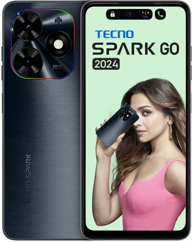 Tecno Spark Go 2024 (Gravity Black, 64 GB) (4 GB RAM)