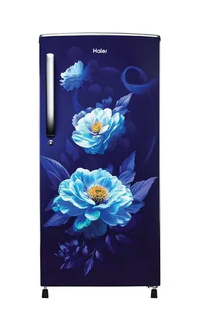 Haier 190 L, 3 Star, Marine Blue Finish Direct Cool Single Door Refrigerator HRD-2113CMH-N