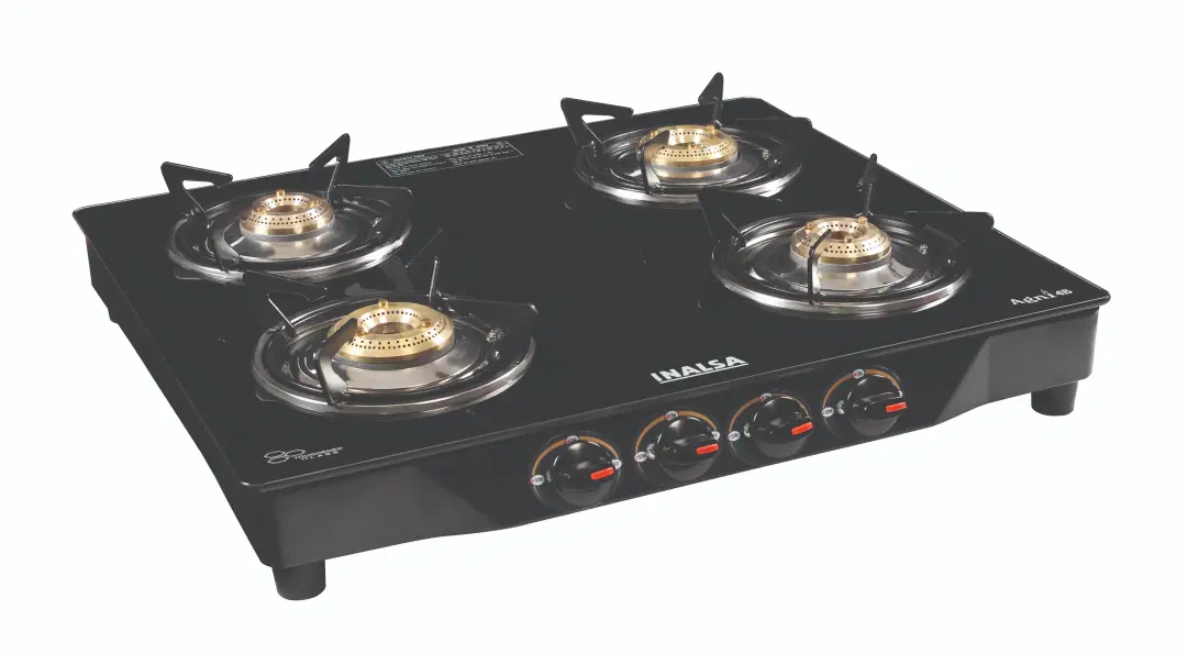 Inalsa Agni 4B BK – 4 Burner Cooktop