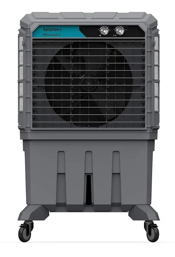 Symphony 125 L Desert Air Cooler ((Grey, Movicool L125)