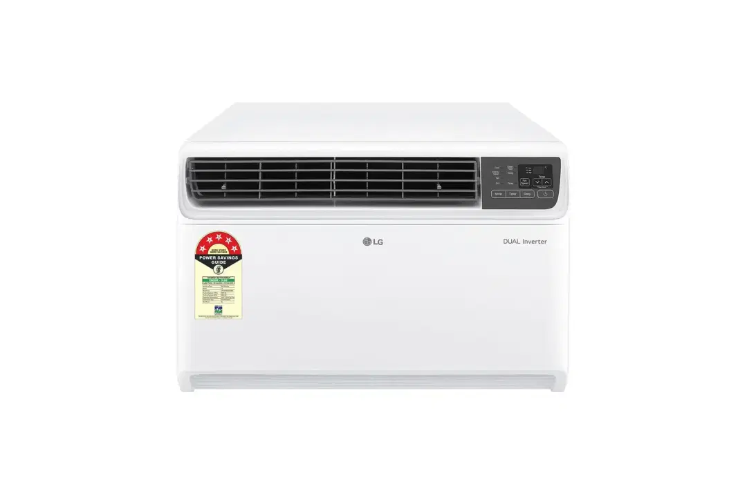 LG 1.5 Ton 5 Star Dual Inverter Window AC (Copper, UW-Q18WUZA, White)