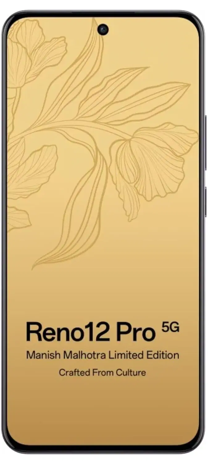 Oppo Reno 12 Pro 5G (Manish Malhotra Limited Edition, 256 GB) (12 GB RAM)