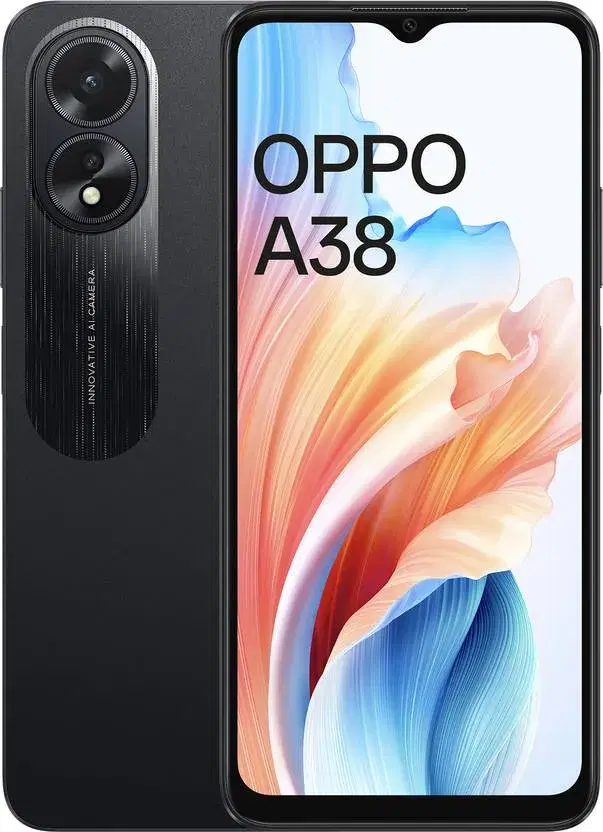 Oppo A38 (Glowing Black, 128 GB) (4 GB RAM)