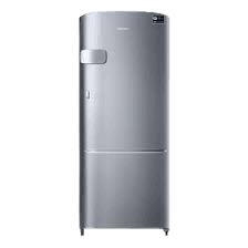 Samsung 183 L Direct Cool Single Door 3 Star Refrigerator (Elegant Inox, RR20C2Y23S8/NL)