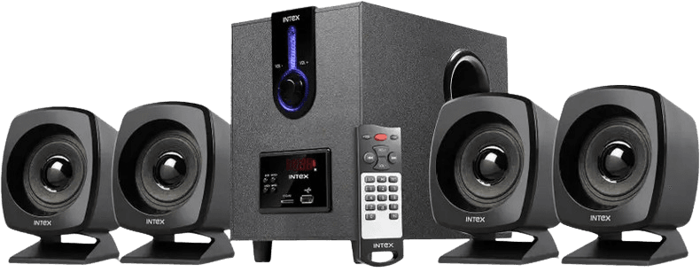Intex 55W Home Theatre Black