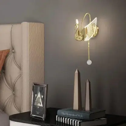 Wall Decor Light Metal & Peacock Type (Model: L-531)