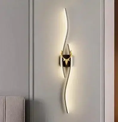 Modern Wall Decor LED Light – 3C Metal Profile Design, 600mm (Model: 9612-600mm)
