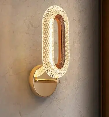 Wall Decor Light Metal & Oval Shape Type (Model: B-307)
