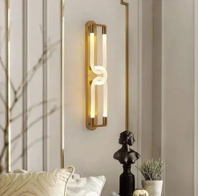 Wall Decor Light Metal & Electroplated Type (Model: 2100/600mm)