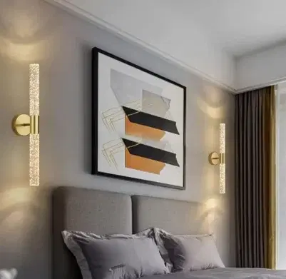 LED Lighting Fixture - Metal and Acrylic Design (Model: 167)