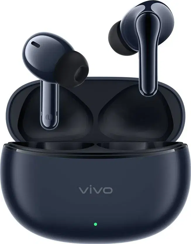 Vivo TWS 3e buds up-to 30dB Active Noise Cancellation |up-to 42 Hrs battery life Bluetooth (Dark Indigo, True Wireless)