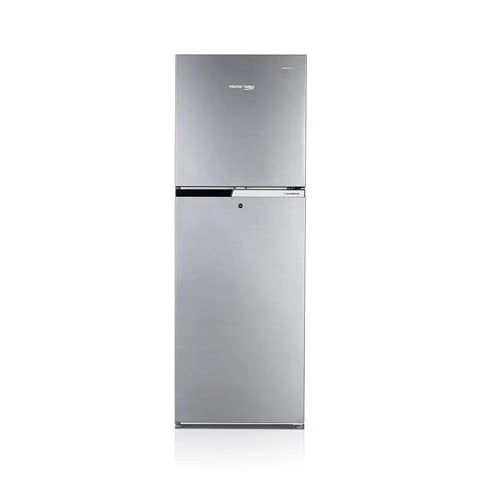 Voltas Beko RFF265E/W0XIR0I 230 Litres 1 Star Frost Free Refrigerator – Brushed Silver