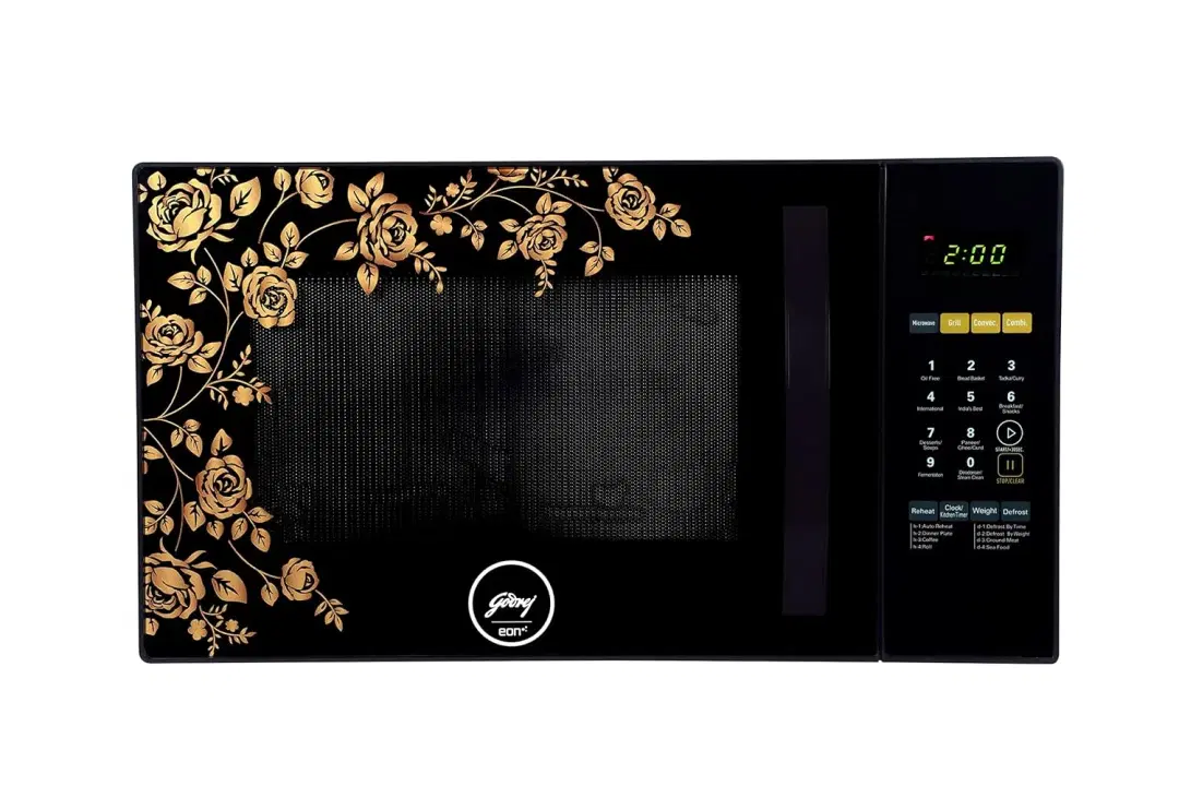 Godrej 28 Litres Convection Microwave Oven (GME 728 CF1 PM, Golden Rose, Dual Grill Technology)