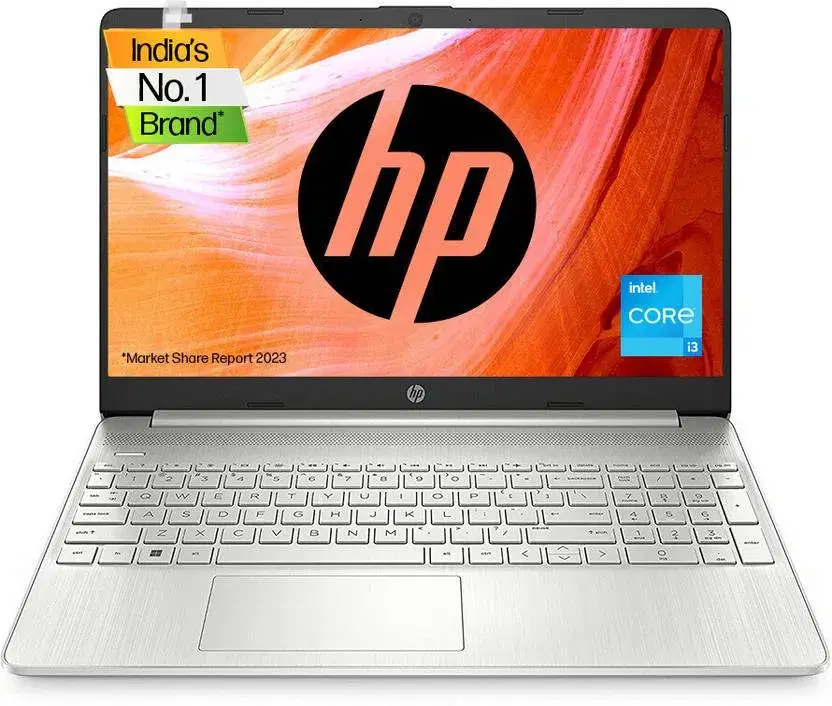 HP 15s i3-1215U Laptop Grey - Main Image
