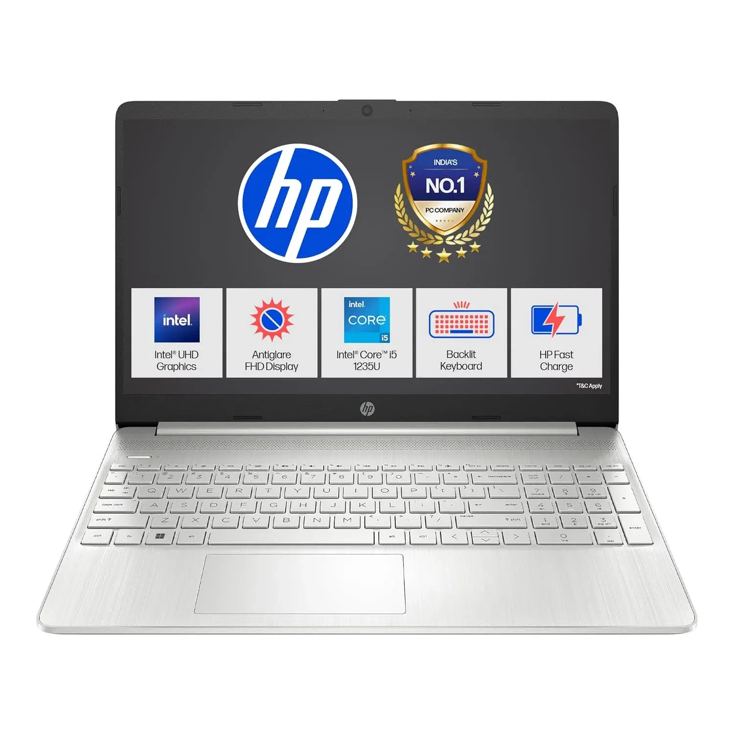 HP 15s i5-1235U Laptop Silver