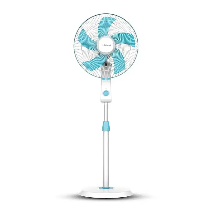 Bajaj Penta Robusto 400mm Oscillating Pedestal Fan for Home | DuraBreezeTM Technology | Power of 5 Blades | 100% Copper Motor