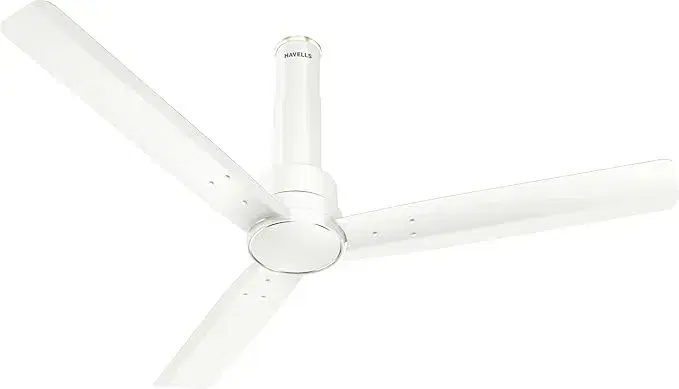Havells Elio Plus 1200 mm | 48 Inches BLDC Ceiling Fan|Sleek Design|100% Copper Wire Motor|Remote and Regulator Compatible| 5 Star Rating| Watt: 28|Air Flow: 225 cmm|Speed: 350 RPM|3 Year Warranty(Pearl White)
