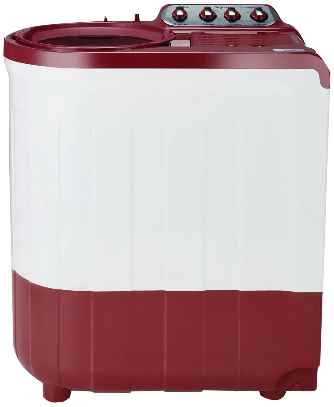 Whirlpool 8 kg 5 Star Semi-Automatic Top Loading Washing Machine (ACce Super Soak 8.0, Coral Red, Supersoak Technology)
