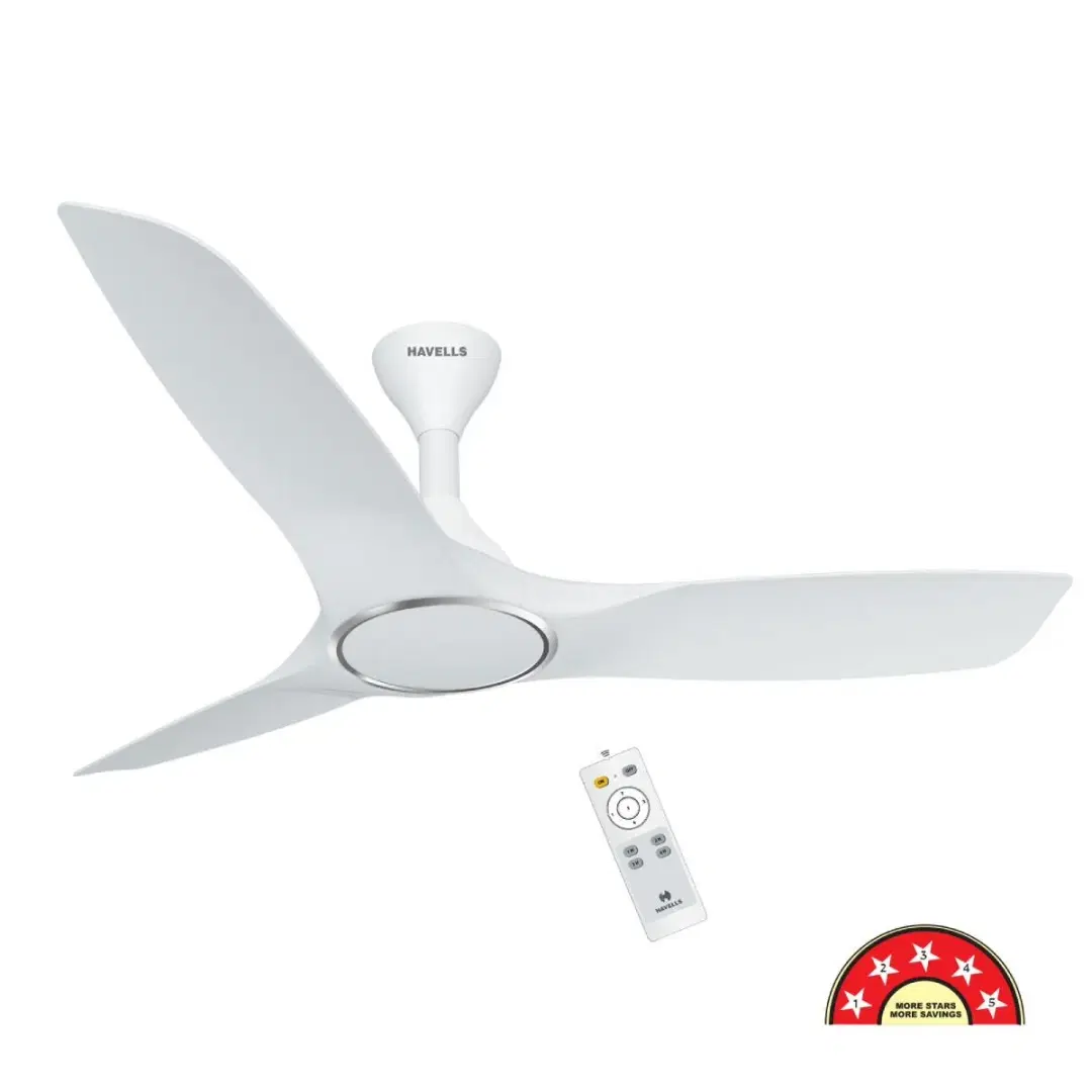 Stealth Air BLDC+ Voice Ceiling Fan 1200 mm Sweep Pearl White