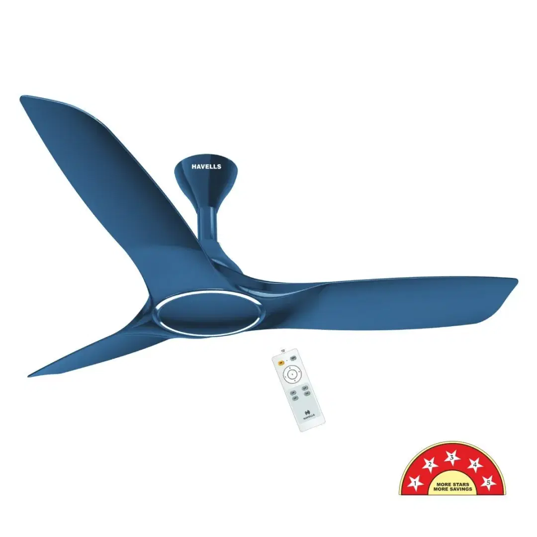Stealth Air BLDC+ Voice Ceiling Fan 1200 mm Sweep Indigo Blue