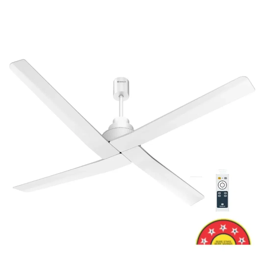 Amaya BLDC+ Ceiling Fan 1400 mm Sweep Satin White