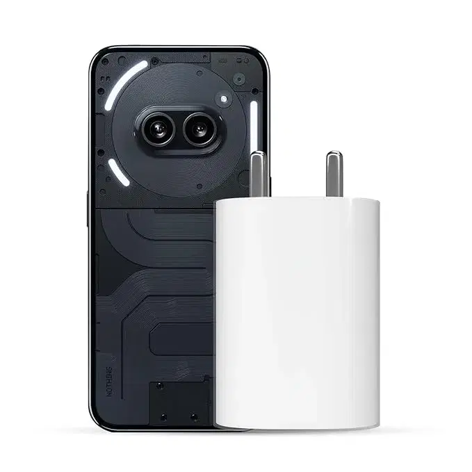 Nothing 45 Watts USB-C Compatible Power Adapter with PD PPS Technology (White)