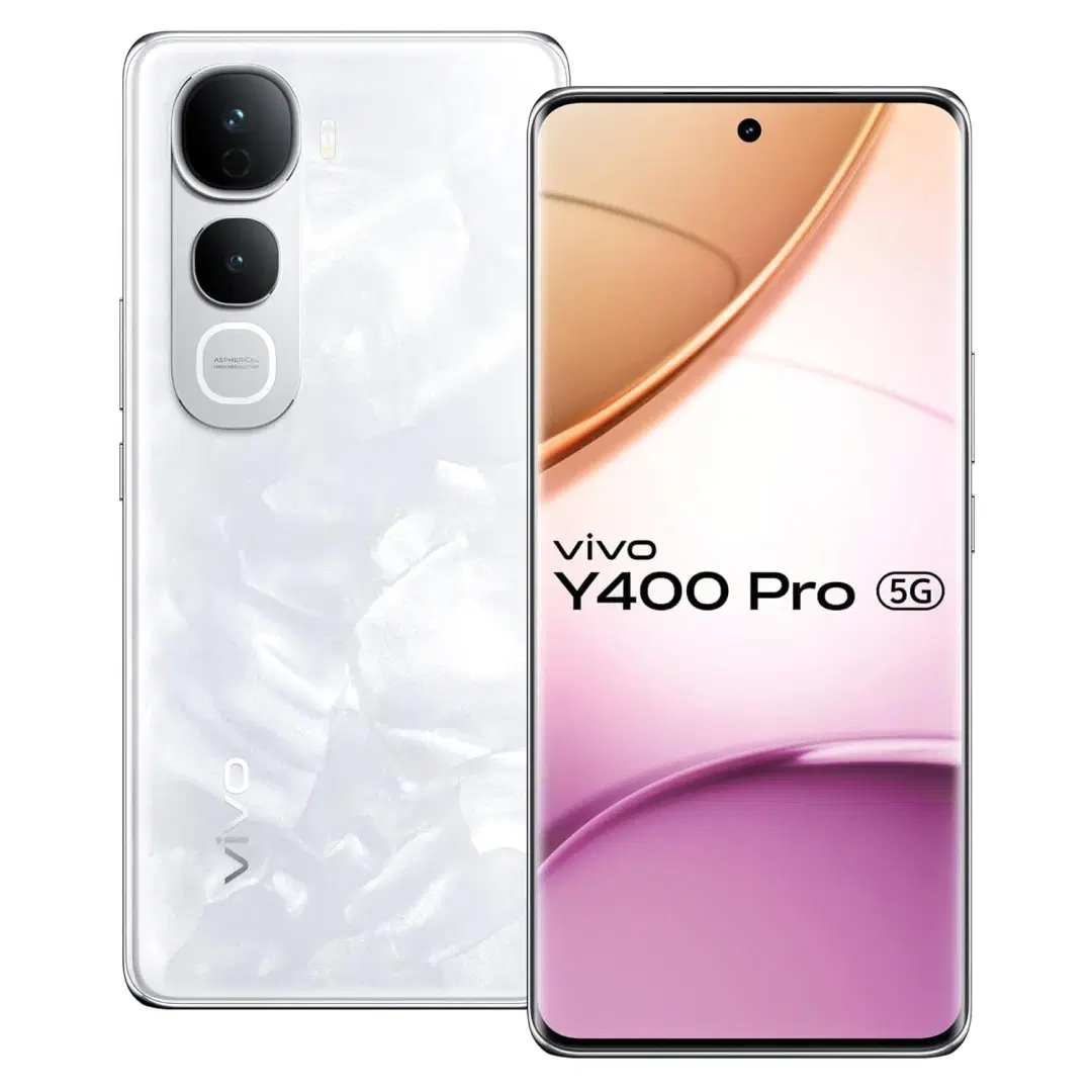 Vivo Y400 Pro 5G (Freestyle White, 128 GB) (8 GB RAM)