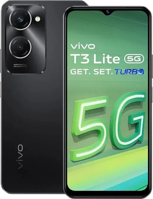 Vivo T3 Lite 5G (Majestic Black, 128 GB) (6 GB RAM)