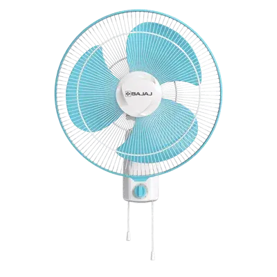 Bajaj Rapido Wall Fan 400mm 3 Blade Wall Fan (Pearl Blue)