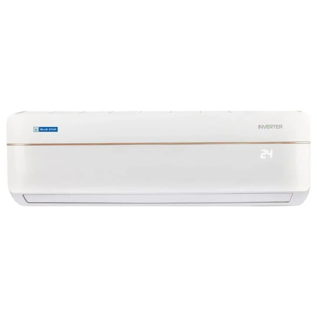Blue Star 5 in 1 Convertible 1.5 Ton 5 Star Inverter Split Air Conditioner with Self Diagnosis & Copper Condenser (White, IC518RNUR/DNUR)