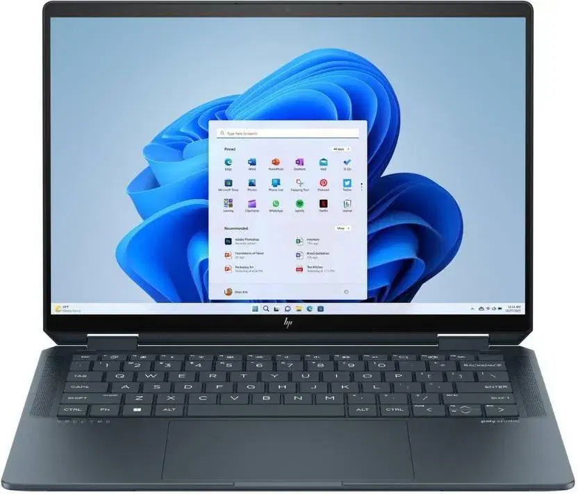 HP Spectre x360 AI PC Intel Core Ultra 7 155H - (32 GB/1 TB SSD/Windows 11 Home/6 GB Graphics) aa0664TX 2 in 1 Laptop (16 inch, Slate Blue, 2.01 Kg)