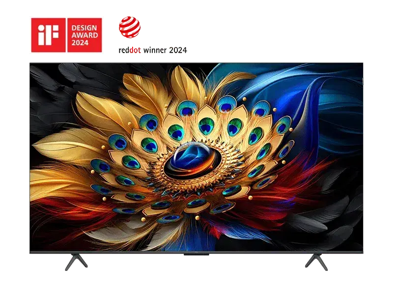 TCL 164 cm (65 inches) 4K Ultra HD Smart QLED Google TV 65C655 (Black)