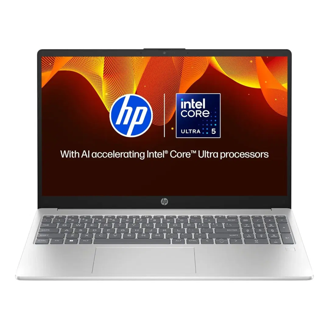 HP AI PC Intel Core Ultra 5 125H - (16 GB/512 GB SSD/Windows 11 Home) 15-fd1099TU Thin and Light Laptop (15.6 inch, Natural Silver, 1.65 Kg)