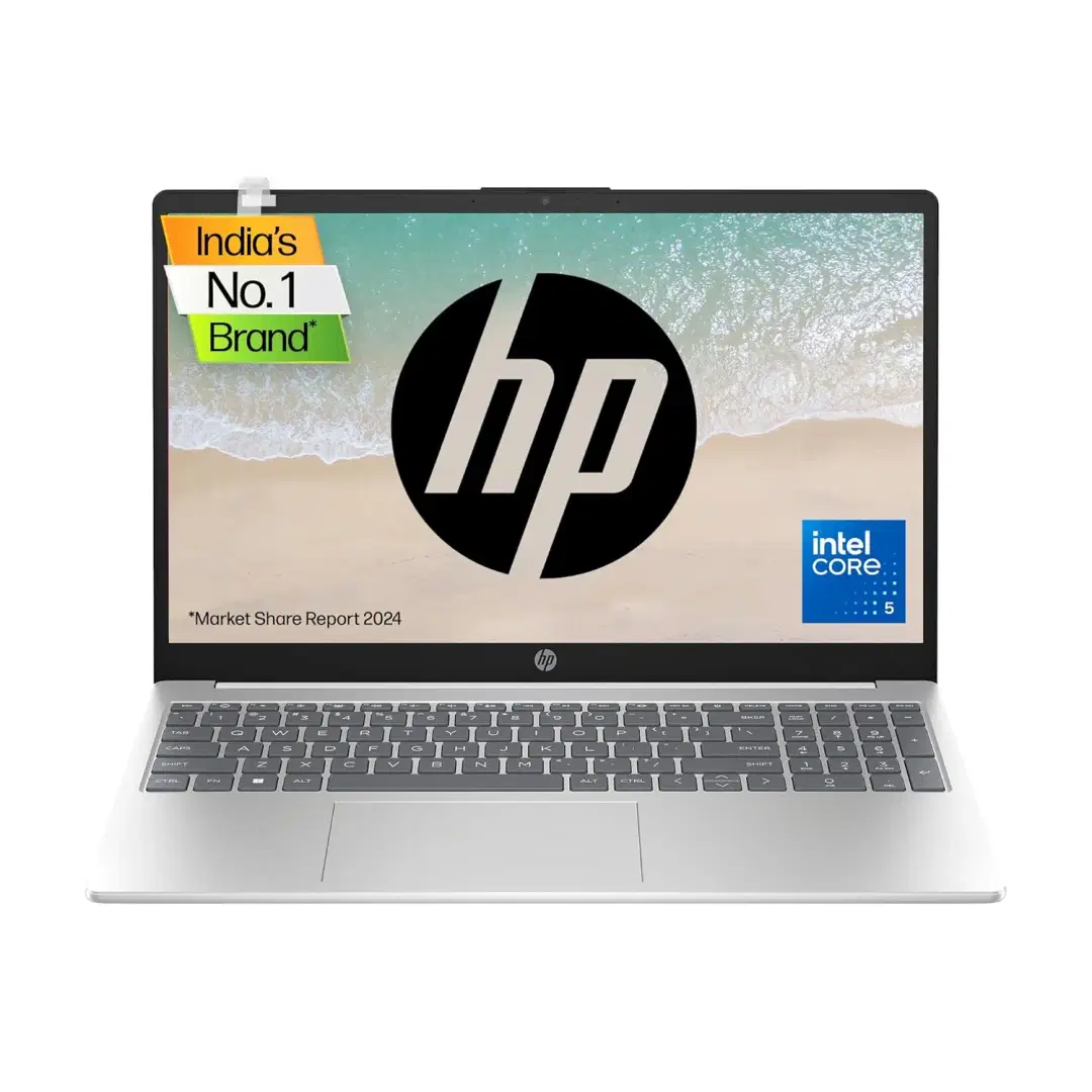 HP Intel Core 120U (16 GB/512 GB SSD/Windows 11 Home) 15-fd1097TU Thin and Light Laptop inch, Natural Silver, Kg)