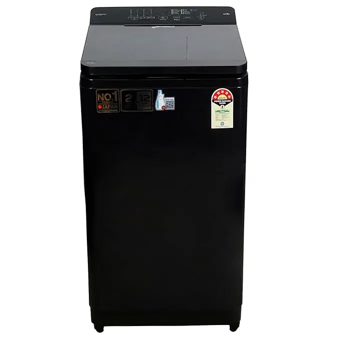 Panasonic 8.5 kg 5 Star Fully Smart Automatic Back Panel Top Load Washing Machine (NA-F85X11PRB Pure Black)