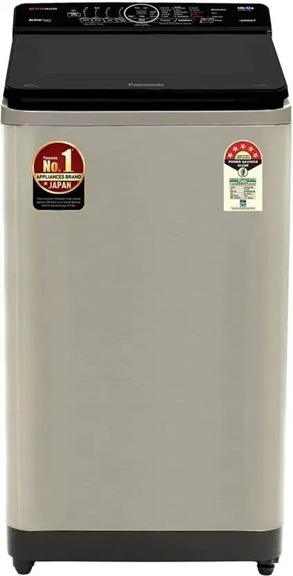 Panasonic 8 kg 5 Star Wi-Fi Fully Smart Automatic Back Panel Top Load Washing Machine (V11, NA-F80V11SRB)