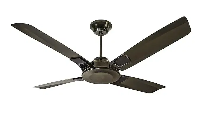 Usha Aldora 1320mm Ceiling Fan (Black Chrome)